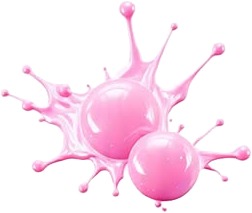 a pink liquid splashing on a white background 1.jpg